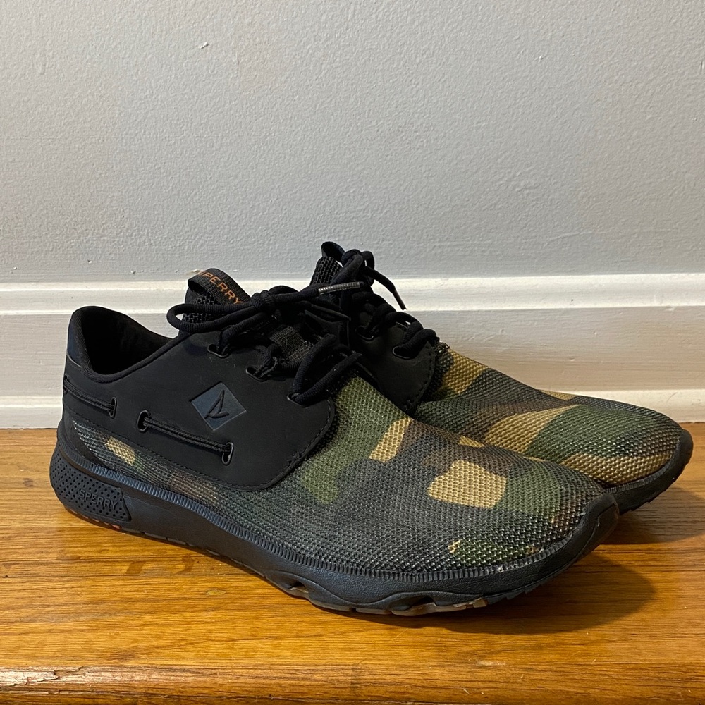 Sperry Camouflage Boating Quick Dry Sneakers